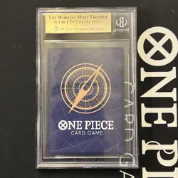 BGS 9.5 Gem Mint One Piece EMOTION Japanese Monkey.D.Luffy P-041 Gear 5 Promo - Image 2