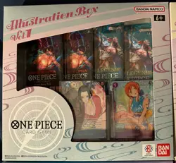 One Piece TCG Illustration Box Vol.1-4 Bundle,English Version Factory Sealed New - Image 2