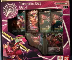 One Piece TCG Illustration Box Vol.1-4 Bundle,English Version Factory Sealed New - Image 5