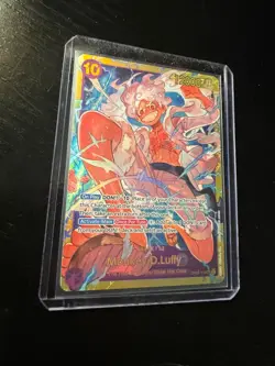 One Piece TCG Awakening Of The New Era OP05-119 Monkey D Luffy SEC NM - Image 1