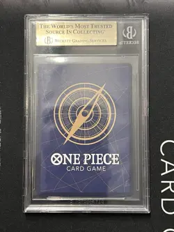 BGS 10 Pristine One Piece EMOTION Japanese Monkey.D.Luffy P-041 Gear 5 Promo - Image 2