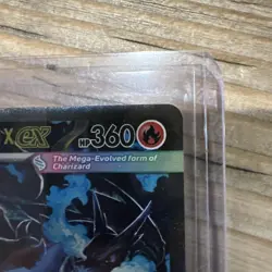 Mega Charizard X ex SAR 125/094 Phantasmal Flames English 2025 - CHASE CARD - Image 3
