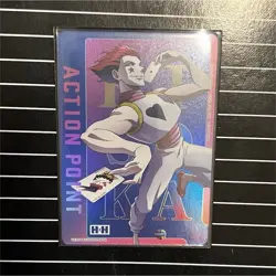Hunter x Hunter Hisoka Action Point FOIL! Card UEX04BT/HTR-2-AP02 Union Arena - Image 1