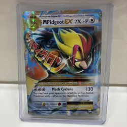 2016 Mega Pidgeot EX XY Evolutions 65/108 Pokemon Card CCG - Image 1