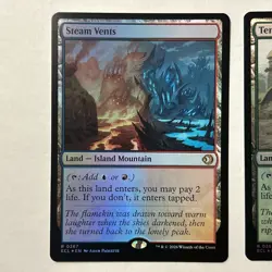 MtG Lorwyn Eclipsed Cards (Lot of 4) Rare Foil Shock Lands Near Mint Blood Crypt - Image 3
