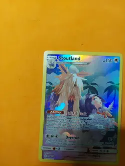 Stoutland 248/236 Secret Rare Cosmic Eclipse Pokemon Card - MP - Image 2