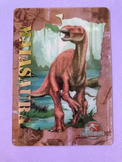 Maiasaura Jurassic Park III (Meiji Promo) No. 10 Trading Card Japanese F/S - Image 2