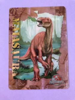 Maiasaura Jurassic Park III (Meiji Promo) No. 10 Trading Card Japanese F/S - Image 3