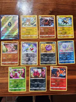 Pokemon Binder Collection Lot Approx 150 Cards Full Art and Foils - Image 1