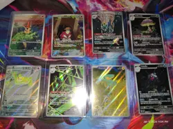 Pokemon 8 Card Lot Illustration Rare, Victini, Electrike, Reuniclus, And More!!! - Image 1
