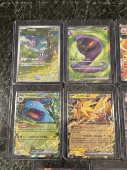 Pokemon 151 (8) Card Lot Tangela Illustration Rare Arbok Full Art Charizard EX - Image 2
