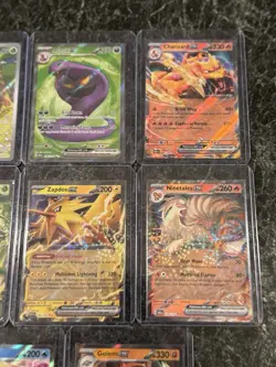 Pokemon 151 (8) Card Lot Tangela Illustration Rare Arbok Full Art Charizard EX - Image 3