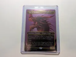 MTG The Ur-Dragon (Borderless) Foil Mythic CMM 689 - Magic The Gathering Card NM - Image 1