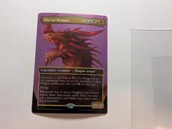 MTG The Ur-Dragon (Borderless) Foil Mythic CMM 689 - Magic The Gathering Card NM - Image 3