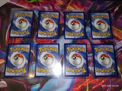 Pokemon 8 Card Illustration Lot, Stufful, Dolliv, Piplup, Victini, And More!!!! - Image 3