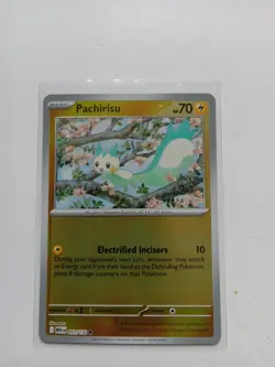 Pachirisu 051/132 Mega Evolution Reverse Holo NM Pokemon Card - Image 1