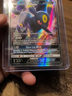 2017 Umbreon GX Stage 1 Pokemon TCG 80/149 HP200 Standard Card Holo Nintendo - Image 5