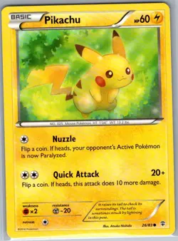 Pikachu 26/83 Non Holo Generations - Pokemon Card - NM - Image 1