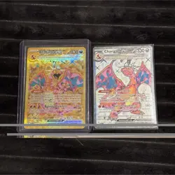 Charizard ex Obsidian Flames Pokemon TCG EX Holo Card Lot of 2 - Image 1