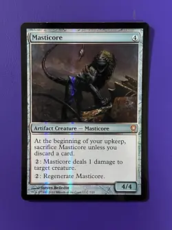 MTG - From the Vault: Relics Masticore - FtV Foil - Magic The Gathering - Image 1