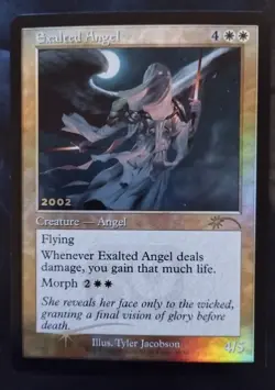 MTG FOIL EXALTED ANGEL - 30TH ANNIVERSARY CELEBRATION - ENGLISH NM - Image 1