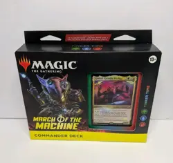 Magic the Gathering ~ March of the Machine: Tinker Time Commander Deck MTG - Image 1