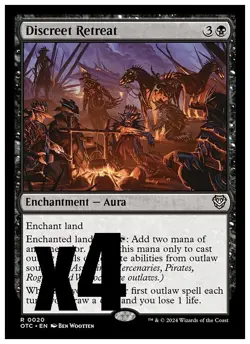 MTG l Discreet Retreat (x4 Playset) | (NM) Commander: Thunder Junction - Image 1