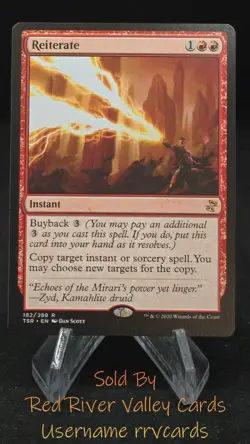 1x Reiterate - Time Spiral Remastered - #182 NM - Image 1