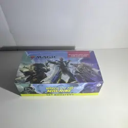 MAGIC THE GATHERING MARCH OF THE MACHINE SET BOOSTER BOX ENGLISH OPEN BOX - Image 2