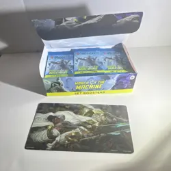 MAGIC THE GATHERING MARCH OF THE MACHINE SET BOOSTER BOX ENGLISH OPEN BOX - Image 4