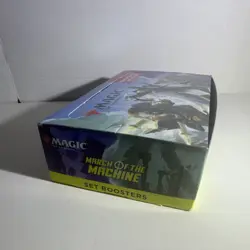 MAGIC THE GATHERING MARCH OF THE MACHINE SET BOOSTER BOX ENGLISH OPEN BOX - Image 5