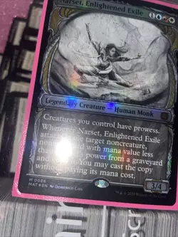 Narset, Enlightened Exile (Showcase) March of the Machine: The Aftermath Foil - Image 2