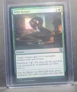 Innistrad Remastered Wild Hunger #225 Foil Pck Fresh str8 to sleeve & loader - Image 2