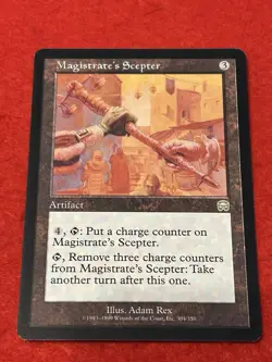 MTG Magistrate's Scepter 304/350 Mercadian Masques - Image 1