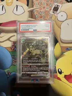 Leafeon VSTAR GG35/GG70 Holo Pokemon Crown Zenith Galarian Gallery Mint PSA 9 - Image 2