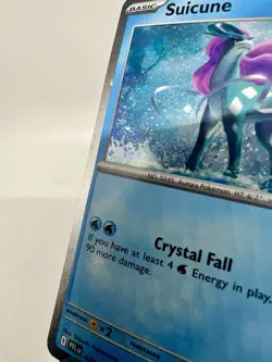 Pokemon - Suicune 026/094 Phantasmal Flames Promo (Cosmos Holo) DOUBLE SWIRL 🌀 - Image 2