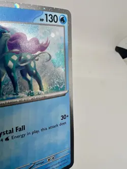 Pokemon - Suicune 026/094 Phantasmal Flames Promo (Cosmos Holo) DOUBLE SWIRL 🌀 - Image 3