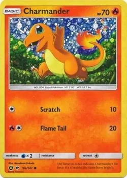 NM-Mint Charmander - 18a/147 - General Mills Promo Pokemon Pokemon Promos - Image 1
