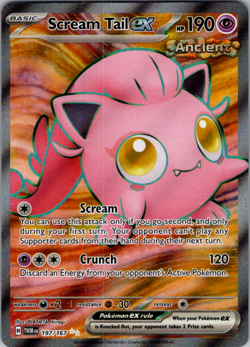 Scream Tail Ex 197/167 - Twilight Masquerade - Pokemon TCG [NM] - Image 1