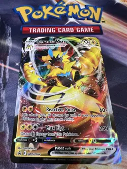 Zeraora VMAX SWSH264 Pokemon TCG Sword & Shield Black Star Promo Full Art Foil - Image 1