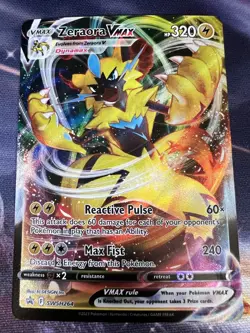 Zeraora VMAX SWSH264 Pokemon TCG Sword & Shield Black Star Promo Full Art Foil - Image 2