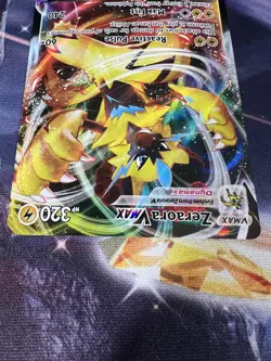 Zeraora VMAX SWSH264 Pokemon TCG Sword & Shield Black Star Promo Full Art Foil - Image 5