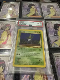 1999 Pokemon Jungle 1st Edition #58/64 Oddish PSA 10 Gem Mint - Image 2