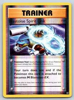 Blastoise Spirit Link | 73/108 | XY Evolutions | Reverse Holo | English| Pokemon - Image 1
