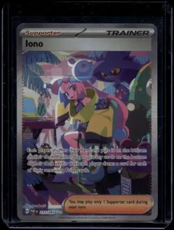 Pokemon TCG Iono 237/091 Paldean Fates Special Illustration Rare LP (A) - Image 1