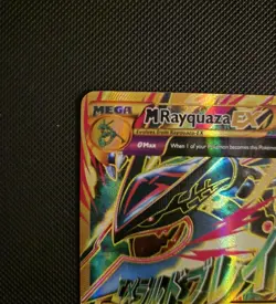 M Rayquaza EX (Shiny Full Art) 98/98 XY - Ancient Origin Holo ULTRA RARE POKEMON - Image 4