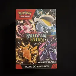 Pokemon TCG Scarlet & Violet Paldean Fates Booster Bundle Sealed New - MINT COND - Image 1