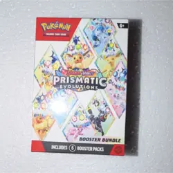 Pokemon TCG Scarlet & Violet Prismatic Evolutions Booster Bundle Box Eevee - Image 1