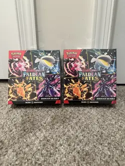 Pokemon TCG Paldean Fates Booster Bundle Factory Sealed - Lot of 2 - Image 1