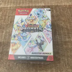 Pokemon TCG Prismatic Evolutions Booster Bundle 6 packs Factory Sealed - Image 1